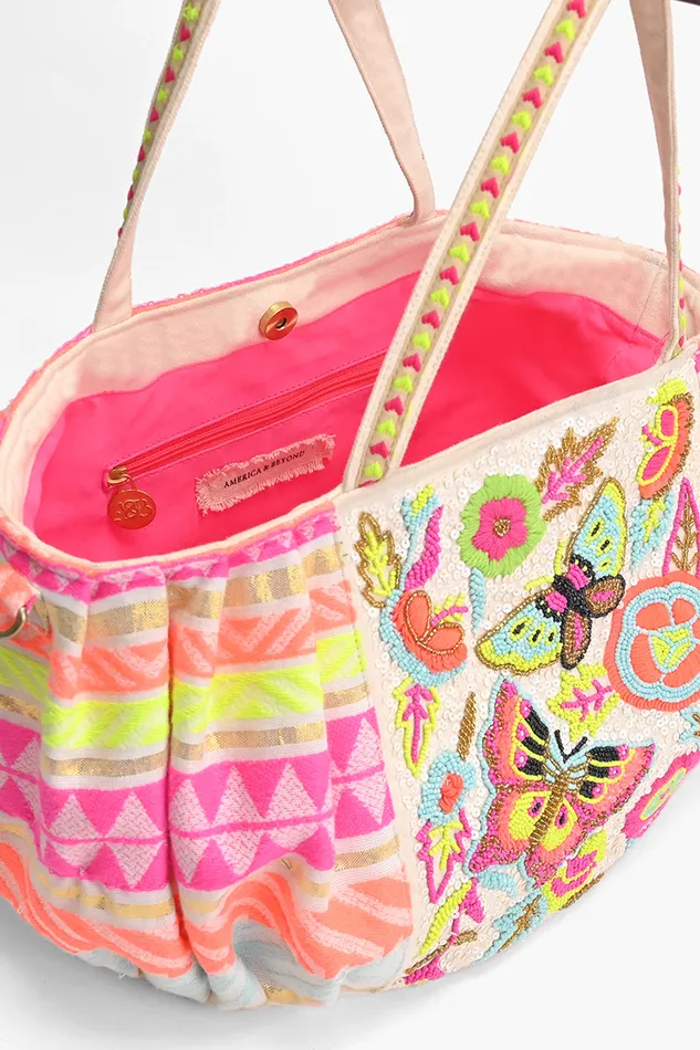 Totes Butterfly Kaleidoscope Tote 8211 America and Beyond Women