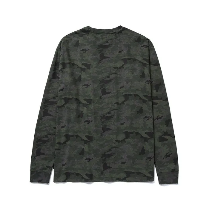Trademark Banner Long Sleeve Tee Night Camo Men Cat Footwear Tops and Outerwear