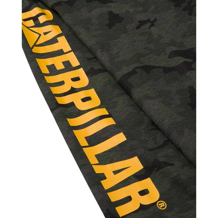 Trademark Banner Long Sleeve Tee Night Camo Men Cat Footwear Tops and Outerwear