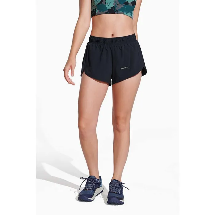 Trail Running Short Black Women Merrell Bottoms