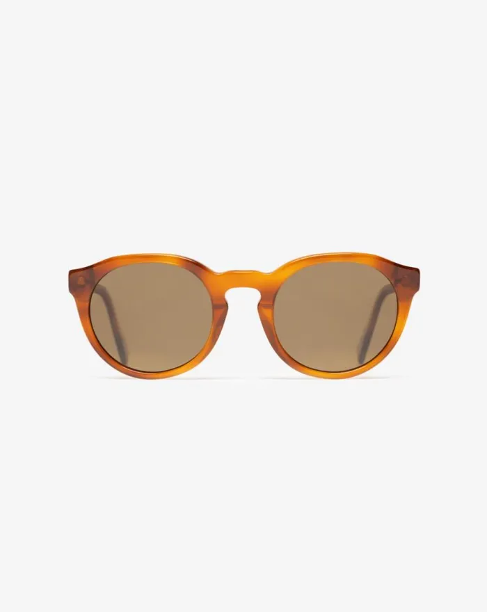 TravisMathew BANDON SUNGLASSES Light Tort Bronze Polar MenWomen Sunglasses