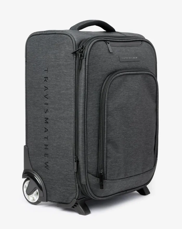 TravisMathew CARRY ON 20 Black MenWomen Luggage and Backpacks TravisMathew CARRY ON 20 Black MenWomen Luggage and Backpacks