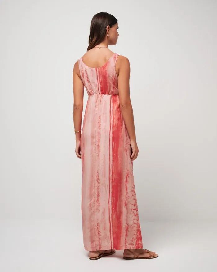 TravisMathew CITY TO SHORE MAXI DRESS Shell Pink Women Dresses TravisMathew CITY TO SHORE MAXI DRESS Shell Pink Women Dresses
