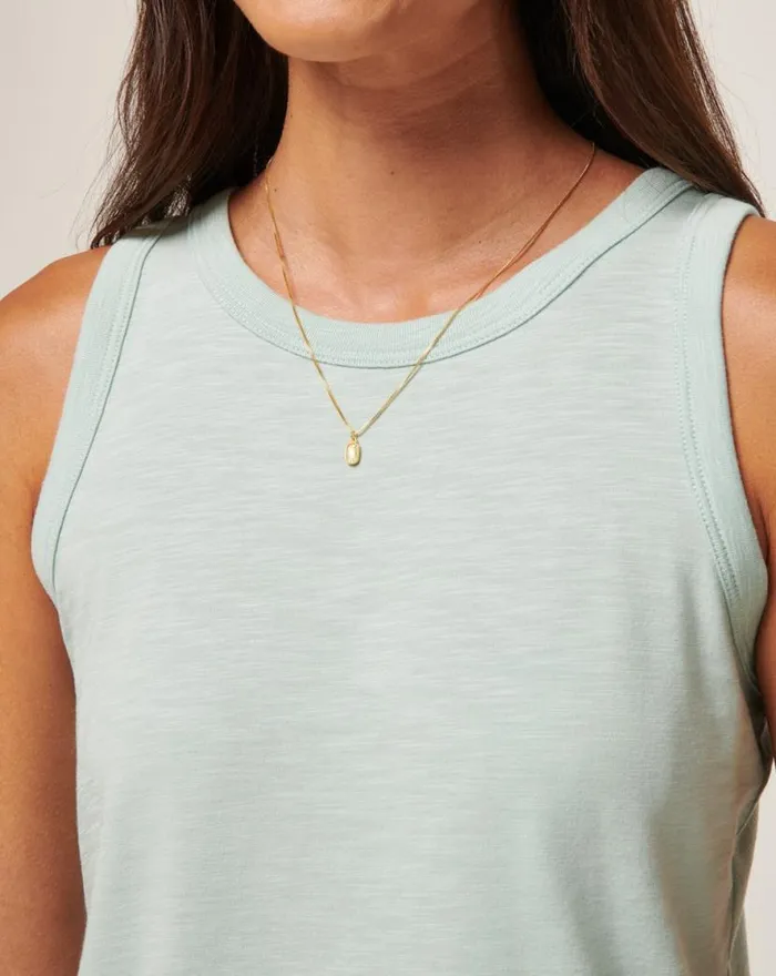 TravisMathew CLOUD JERSEY TANK Ether Women Tees TravisMathew CLOUD JERSEY TANK Ether Women Tees