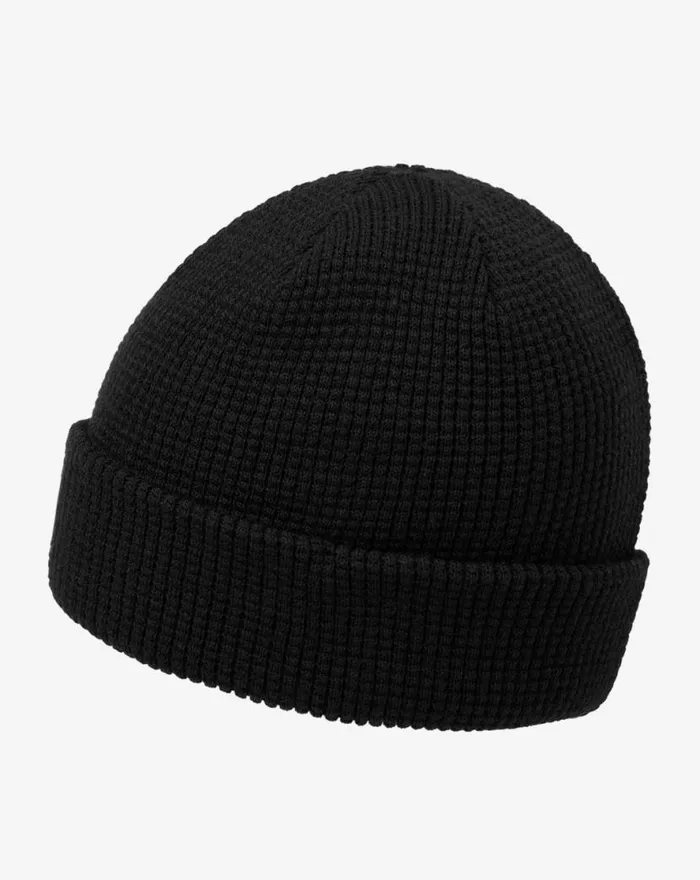 TravisMathew CLOUD WAFFLE BEANIE Black MenWomen Beanies TravisMathew CLOUD WAFFLE BEANIE Black MenWomen Beanies
