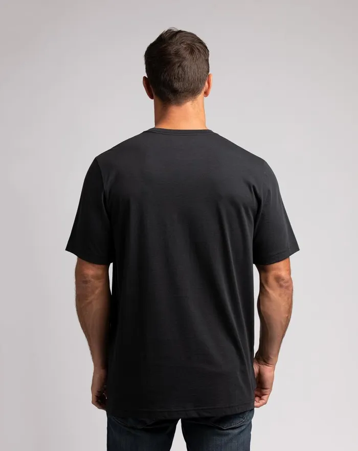 TravisMathew COOL COYOTE TEE Black Men Tees TravisMathew COOL COYOTE TEE Black Men Tees