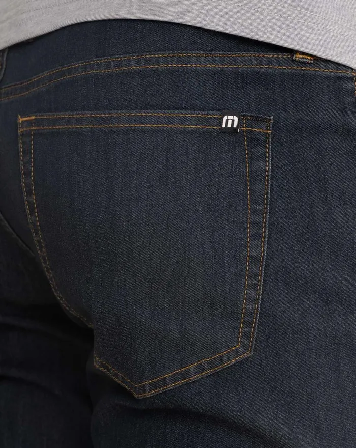 TravisMathew LEGACY JEANS Dark Indigo Men Jeans TravisMathew LEGACY JEANS Dark Indigo Men Jeans