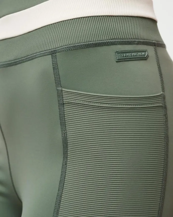 TravisMathew MULTITASK MOVEKNIT LEGGING Agave Green Women Pants TravisMathew MULTITASK MOVEKNIT LEGGING Agave Green Women Pants
