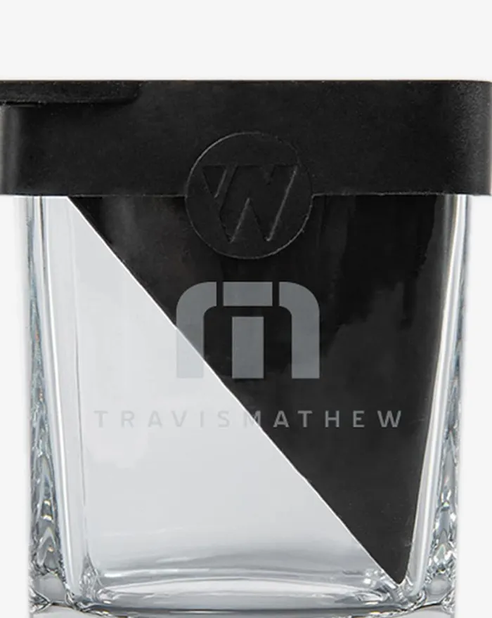 TravisMathew NIGHTCAP 20 WHISKEY WEDGE Clear MenWomen Drinkware TravisMathew NIGHTCAP 20 WHISKEY WEDGE Clear MenWomen Drinkware