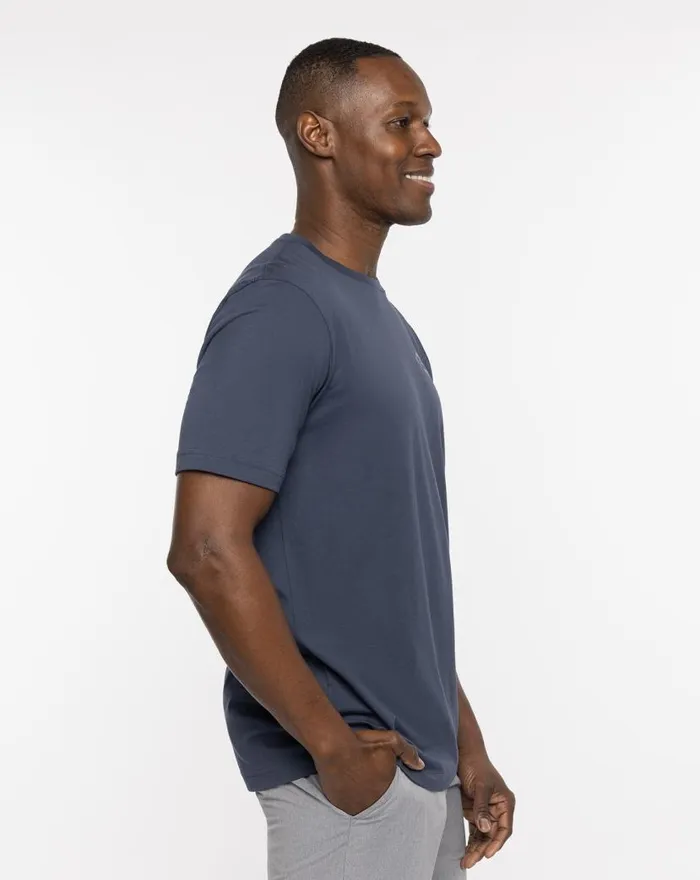 TravisMathew NORTH BEACH TEE Blue Nights Men Tees TravisMathew NORTH BEACH TEE Blue Nights Men Tees