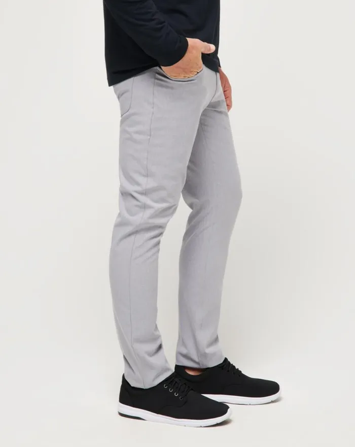 TravisMathew OPEN TO CLOSE PANT Heather Sleet Men Pants TravisMathew OPEN TO CLOSE PANT Heather Sleet Men Pants