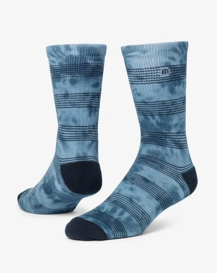 TravisMathew PACIFIC PLUNGE CREW SOCK Light Teal MenWomen Socks TravisMathew PACIFIC PLUNGE CREW SOCK Light Teal MenWomen Socks