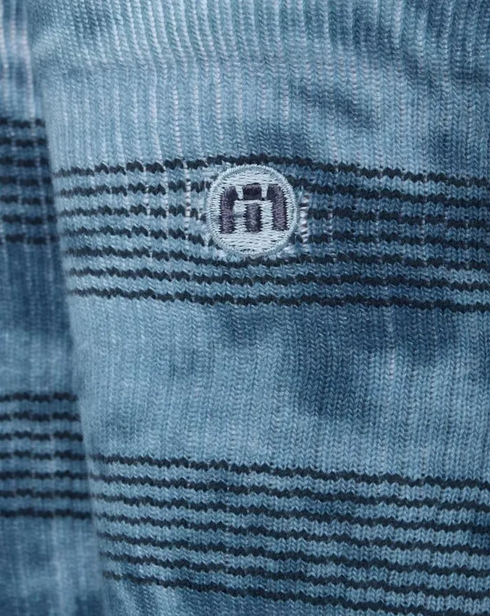 TravisMathew PACIFIC PLUNGE CREW SOCK Light Teal MenWomen Socks TravisMathew PACIFIC PLUNGE CREW SOCK Light Teal MenWomen Socks