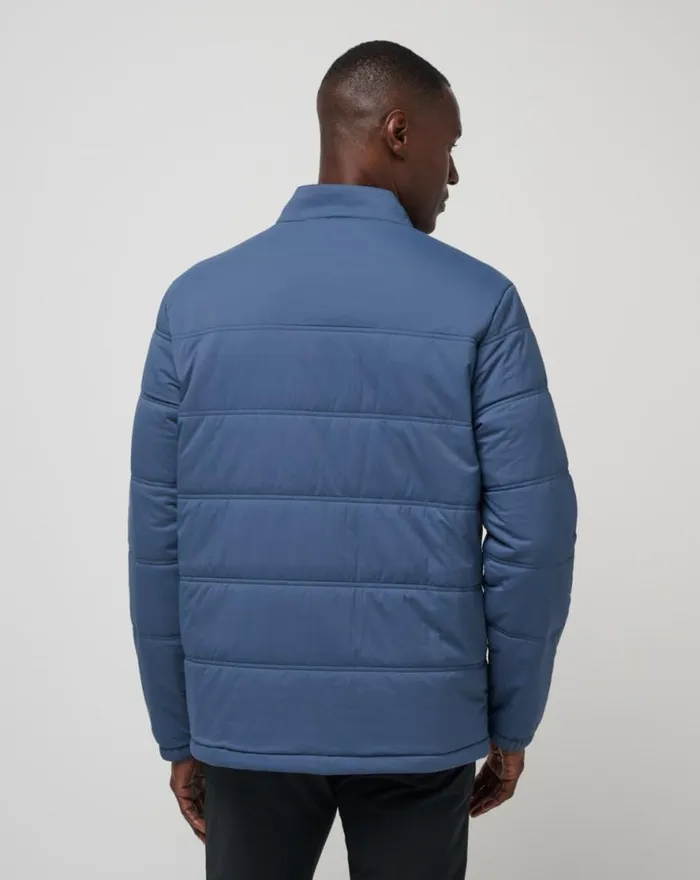 TravisMathew PALISADES PUFFER JACKET Navy Men Jackets TravisMathew PALISADES PUFFER JACKET Navy Men Jackets