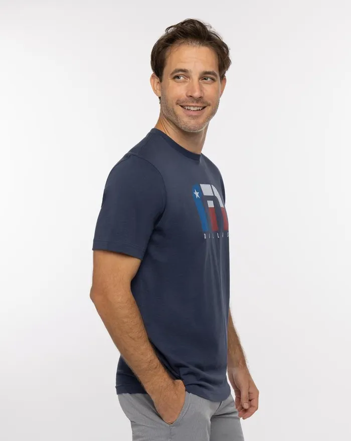 TravisMathew ROUNDUPS TEE Mood Indigo Men Tees TravisMathew ROUNDUPS TEE Mood Indigo Men Tees