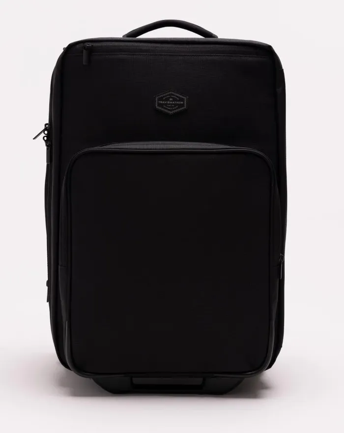 TravisMathew STOW AWAY CARRYON Black MenWomen Luggage and Backpacks