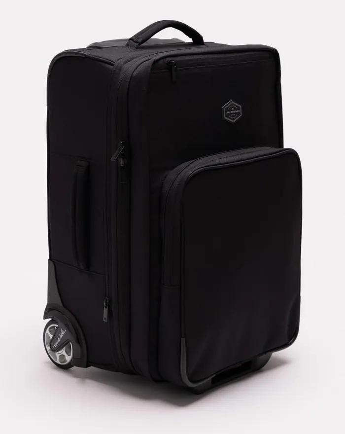 TravisMathew STOW AWAY CARRYON Black MenWomen Luggage and Backpacks TravisMathew STOW AWAY CARRYON Black MenWomen Luggage and Backpacks