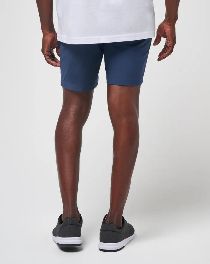TravisMathew TECH CHINO SHORT 8IN Dress Blues Men Shorts TravisMathew TECH CHINO SHORT 8IN Dress Blues Men Shorts