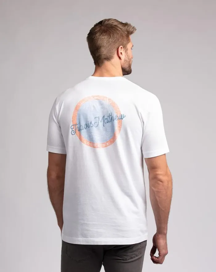 TravisMathew WHITE SANDS TEE White Men Tees