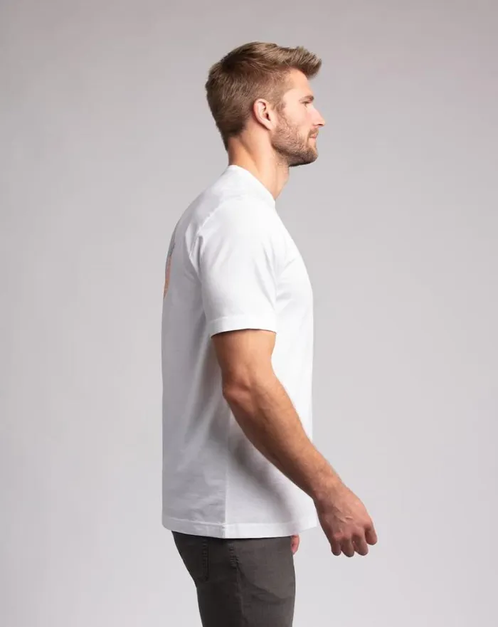 TravisMathew WHITE SANDS TEE White Men Tees TravisMathew WHITE SANDS TEE White Men Tees