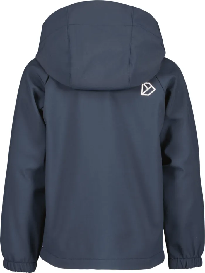 Troel Kids039 Jacket Navy Kids Didriksons Softshell Jackets