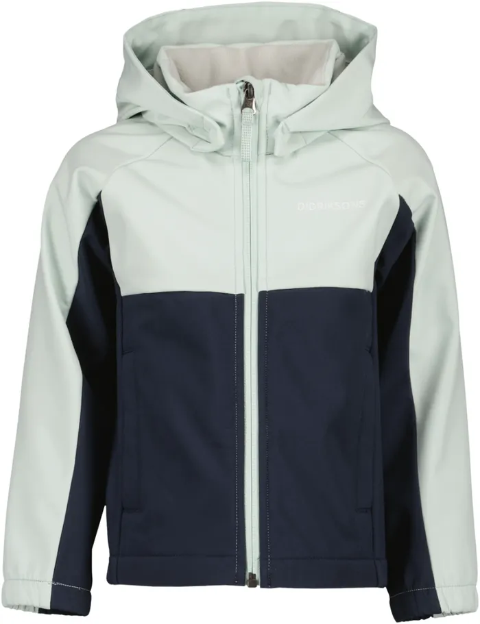 Troel Kids039 Jacket Pale Mint Kids Didriksons Spring Jackets