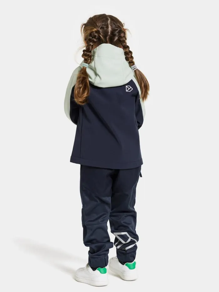 Troel Kids039 Jacket Pale Mint Kids Didriksons Spring Jackets