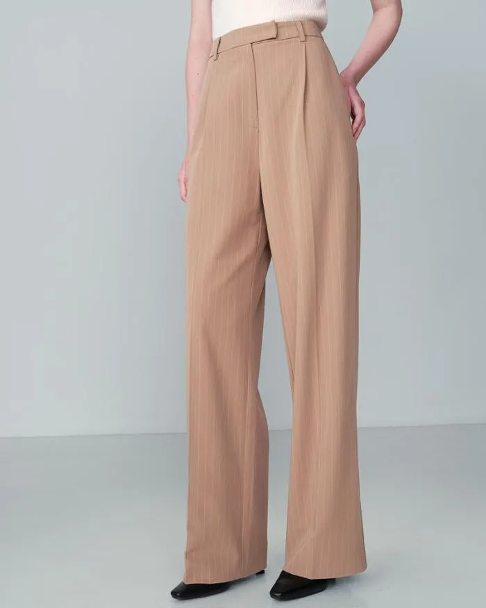 TROUSERS CAMEL NEVE Shop Grace and Mila Flowing Trousers