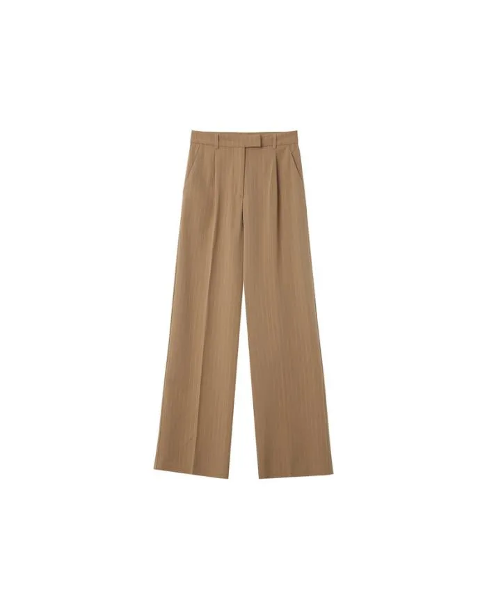 TROUSERS CAMEL NEVE Shop Grace and Mila Flowing Trousers