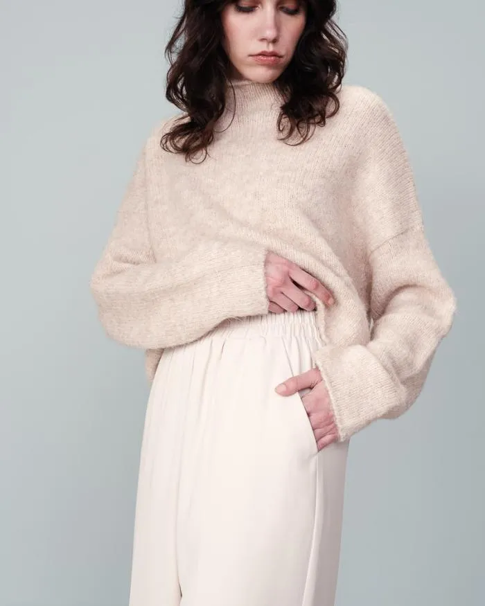 TROUSERS ECRU NOBLESSE Shop Grace and Mila Flowing Trousers