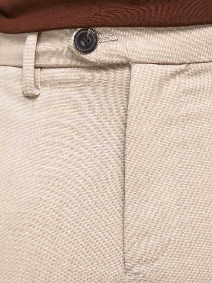 Trousers JACK and JONES Mens MARCO CONNOR AKM CHINOS Beige Beige
