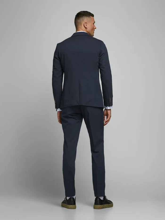 Trousers JACK and JONES Mens RECYCLED POLYESTER TROUSERS Blue Dark Navy