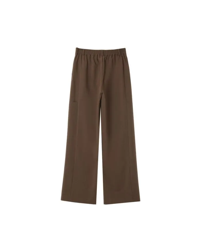 TROUSERS TAUPE NOYOCO Shop Grace and Mila Flowing Trousers
