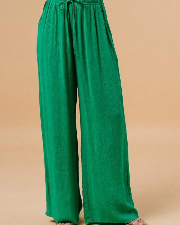 TROUSERS VERT MATISSE Shop Grace and Mila HighWaisted Trousers