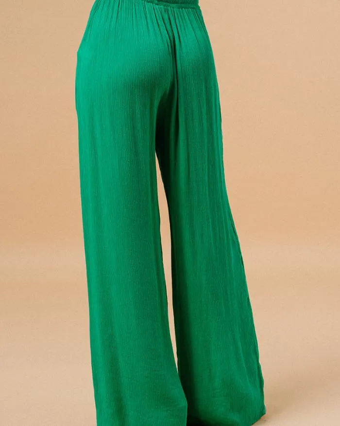 TROUSERS VERT MATISSE Shop Grace and Mila HighWaisted Trousers