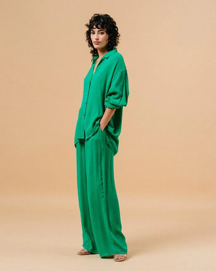 TROUSERS VERT MATISSE Shop Grace and Mila HighWaisted Trousers