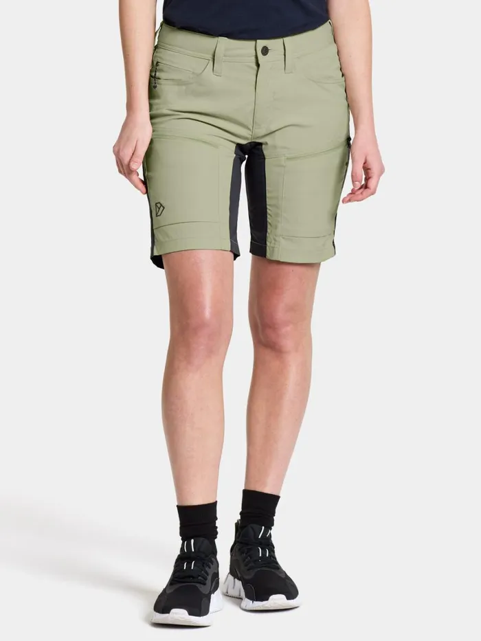 Tucana Shorts Light Moss Women Didriksons Shorts