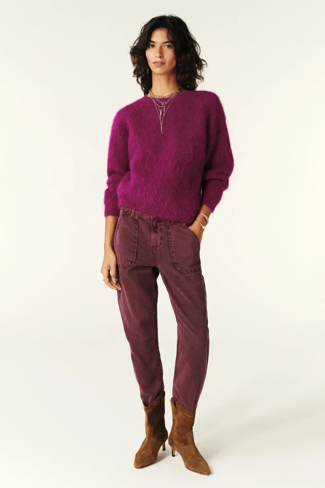 Twisted Back Sweater Fill Yellow Women Baandsh Sweaters and Cardigans