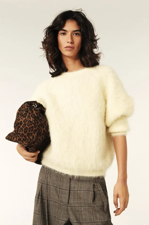 Twisted Back Sweater Fill Yellow Women Baandsh Sweaters and Cardigans