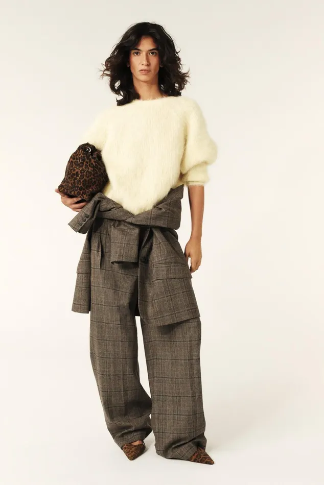 Twisted Back Sweater Fill Yellow Women Baandsh Sweaters and Cardigans