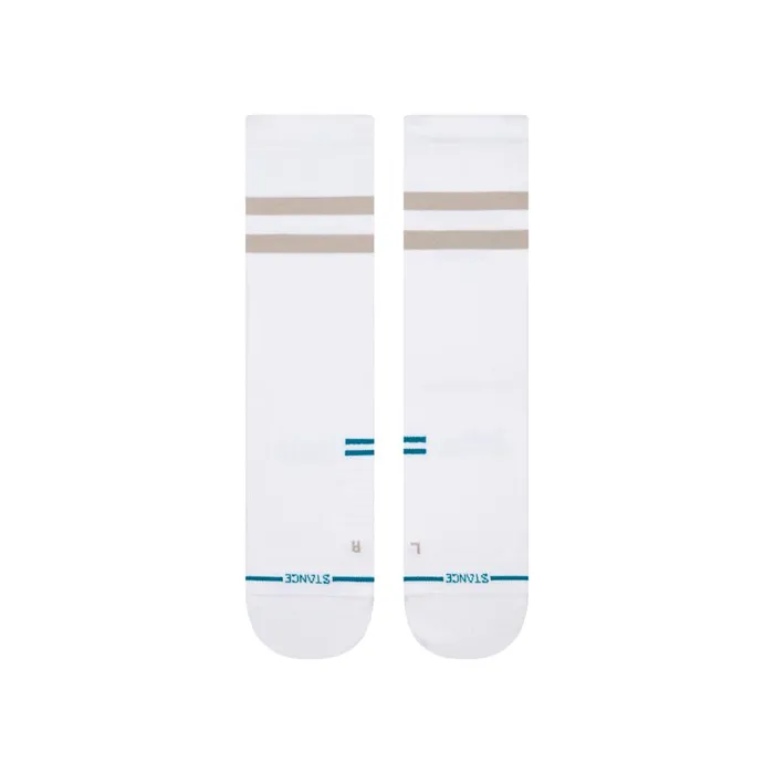 Ultralight Performance Crew Socks Franchise 8211 White MenWomen Stance Crew