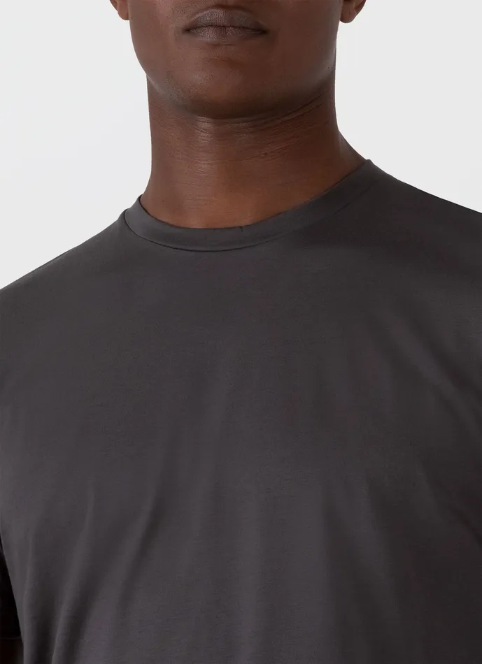 ussunspel Riviera Midweight Tshirt Charcoal Men Tshirts ussunspel Riviera Midweight Tshirt Charcoal Men Tshirts