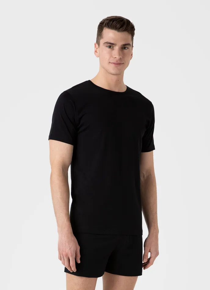 ussunspel Superfine Cotton Underwear Tshirt Black Men Underwear Tops ussunspel Superfine Cotton Underwear Tshirt Black Men Underwear Tops
