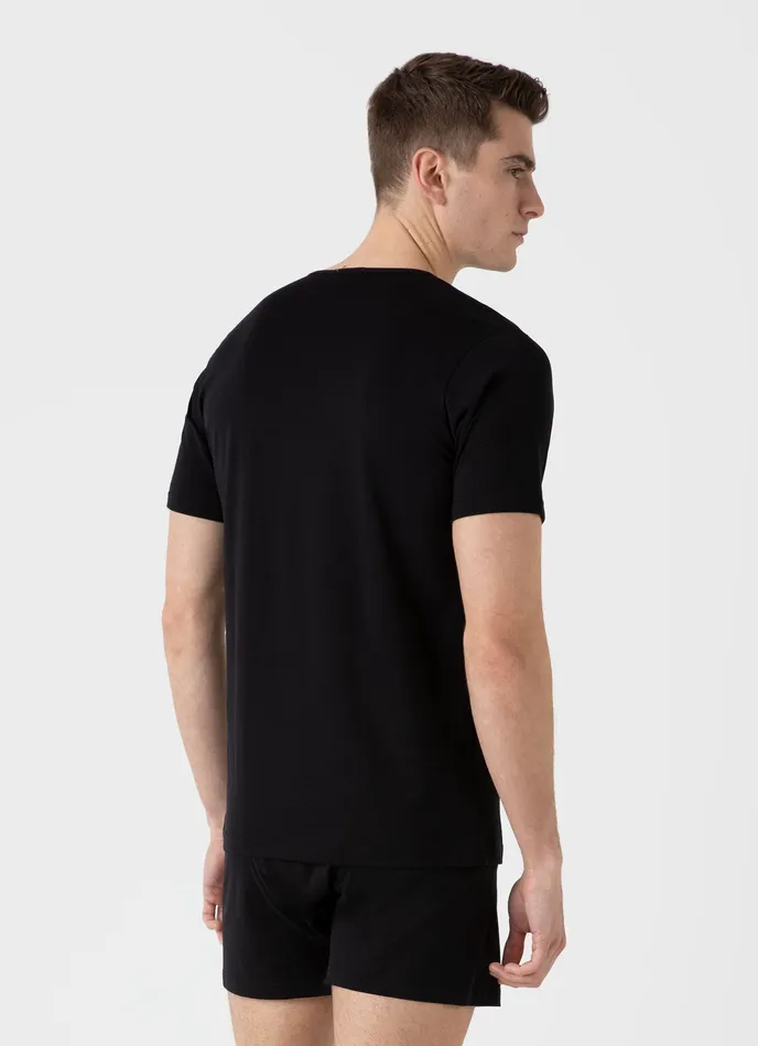 ussunspel Superfine Cotton Underwear Tshirt Black Men Underwear Tops ussunspel Superfine Cotton Underwear Tshirt Black Men Underwear Tops