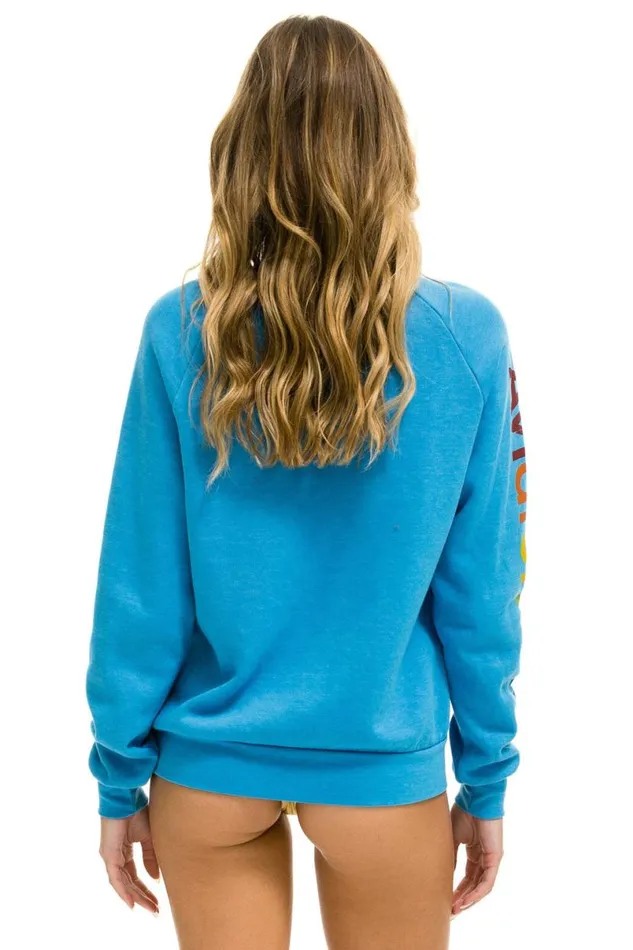 Vail Sweatshirt 8211 Ocean WomenMen Aviator Nation Sweatshirts