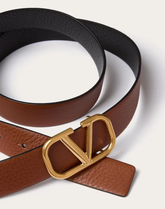 Valentino Belts Man Vlogo Signature Reversible Elkprint Calfskin Belt 30 Mm For Man In Saddle Brownblack Saddle Brownblack Valentino Belts Man Vlogo Signature Reversible Elkprint Calfskin Belt 30 Mm For Man In Saddle Brownblack Saddle Brownblack