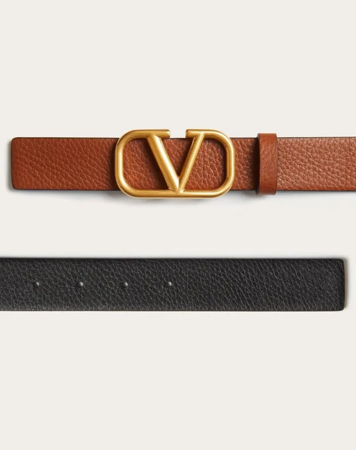 Valentino Belts Man Vlogo Signature Reversible Elkprint Calfskin Belt 30 Mm For Man In Saddle Brownblack Saddle Brownblack Valentino Belts Man Vlogo Signature Reversible Elkprint Calfskin Belt 30 Mm For Man In Saddle Brownblack Saddle Brownblack