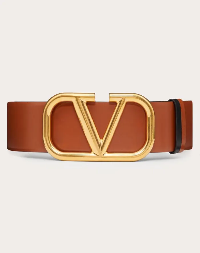 Valentino Belts Woman Reversible Vlogo Signature Belt In Glossy Calfskin 70 Mm For Woman In Blackpure Red Blackpure Red Valentino Belts Woman Reversible Vlogo Signature Belt In Glossy Calfskin 70 Mm For Woman In Blackpure Red Blackpure Red