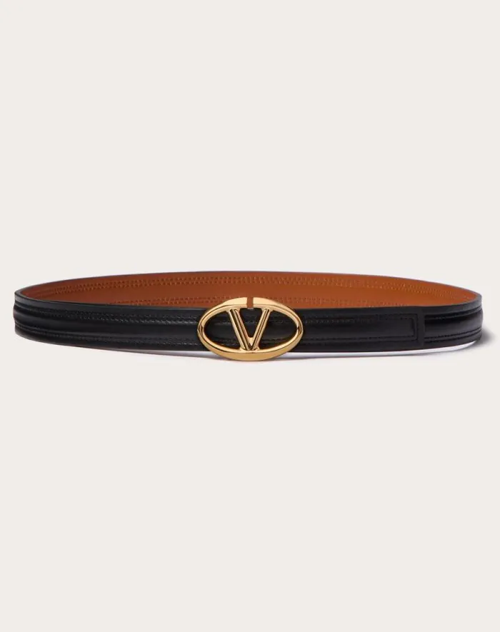 Valentino Belts Woman The Bold Edition Vlogo Shiny Calfskin Belt 20 Mm For Woman In Ivorymauve Ivorymauve Valentino Belts Woman The Bold Edition Vlogo Shiny Calfskin Belt 20 Mm For Woman In Ivorymauve Ivorymauve
