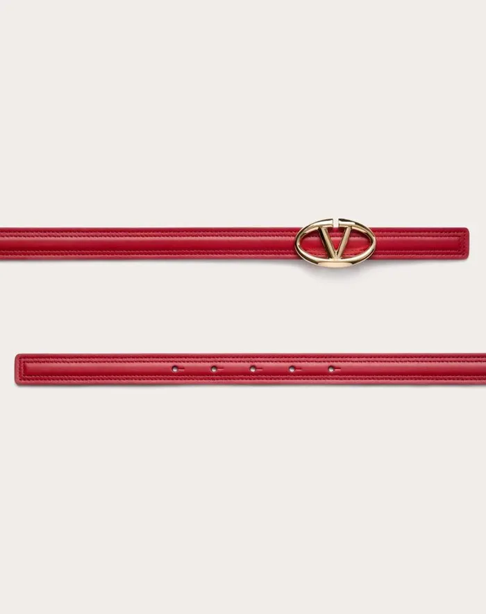 Valentino Belts Woman The Bold Edition Vlogo Shiny Calfskin Belt 20 Mm For Woman In Ivorymauve Ivorymauve Valentino Belts Woman The Bold Edition Vlogo Shiny Calfskin Belt 20 Mm For Woman In Ivorymauve Ivorymauve